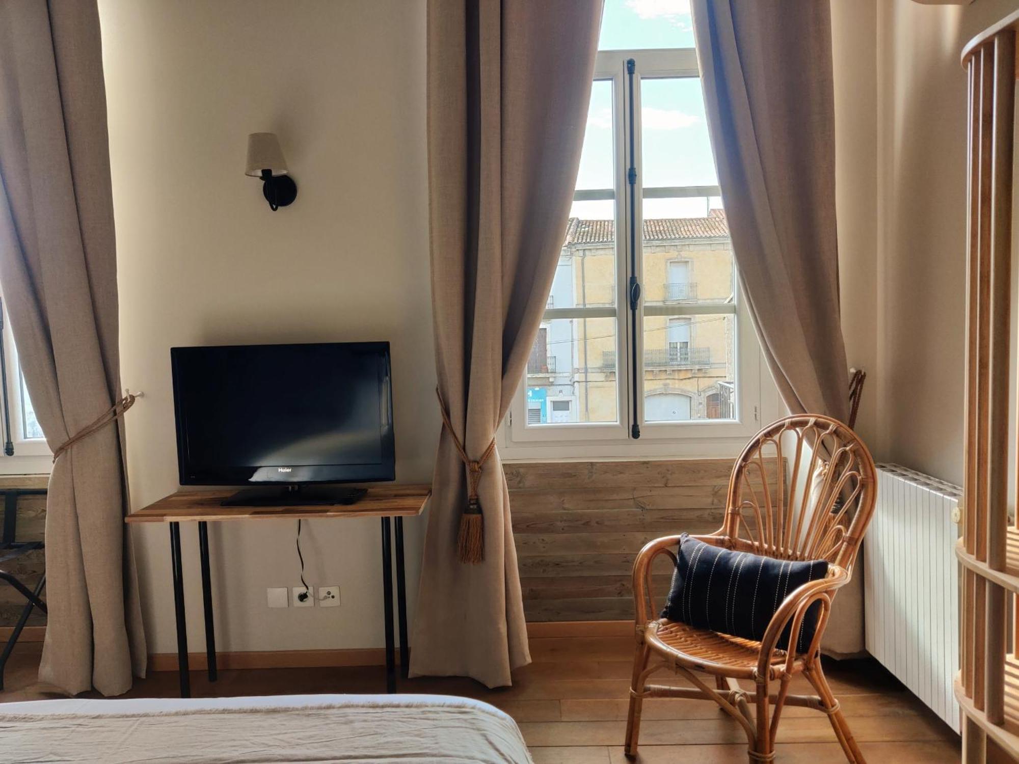 Chambres D'Hotes - Bed And Breakfast Les Palmiers Mèze Habitación foto