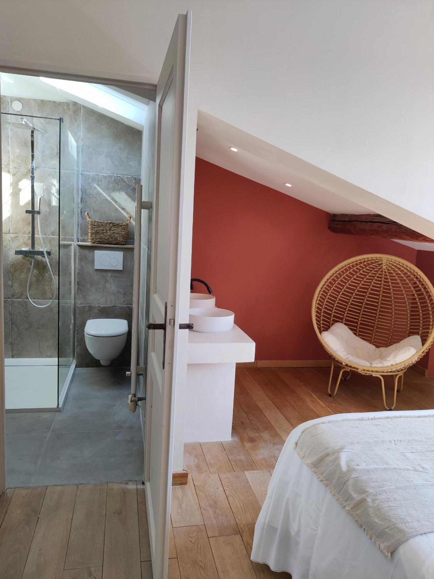 Chambres D'Hotes - Bed And Breakfast Les Palmiers Mèze Habitación foto